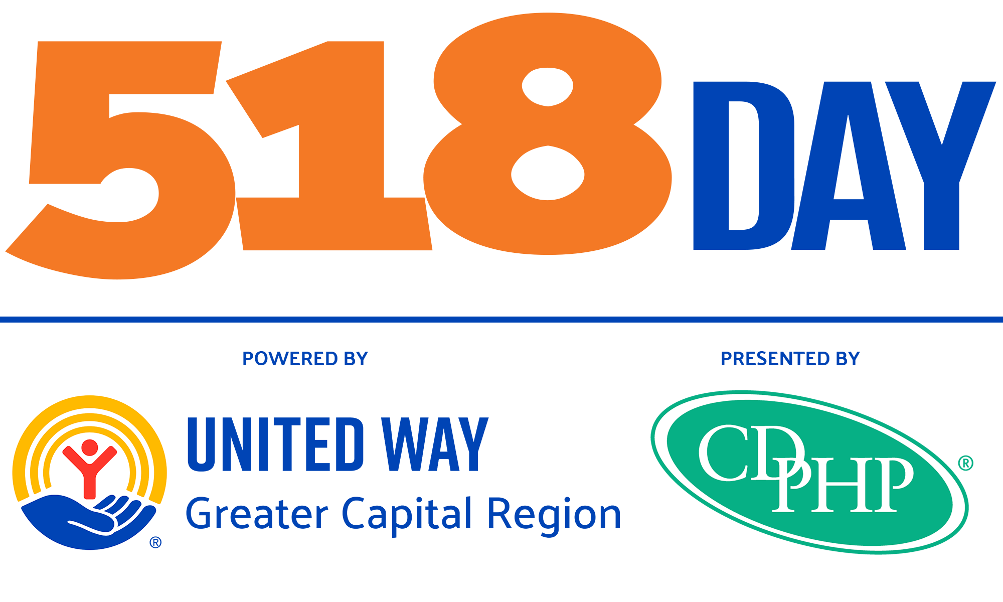518 Day powered by United Way GCR  Presented by CDPHP