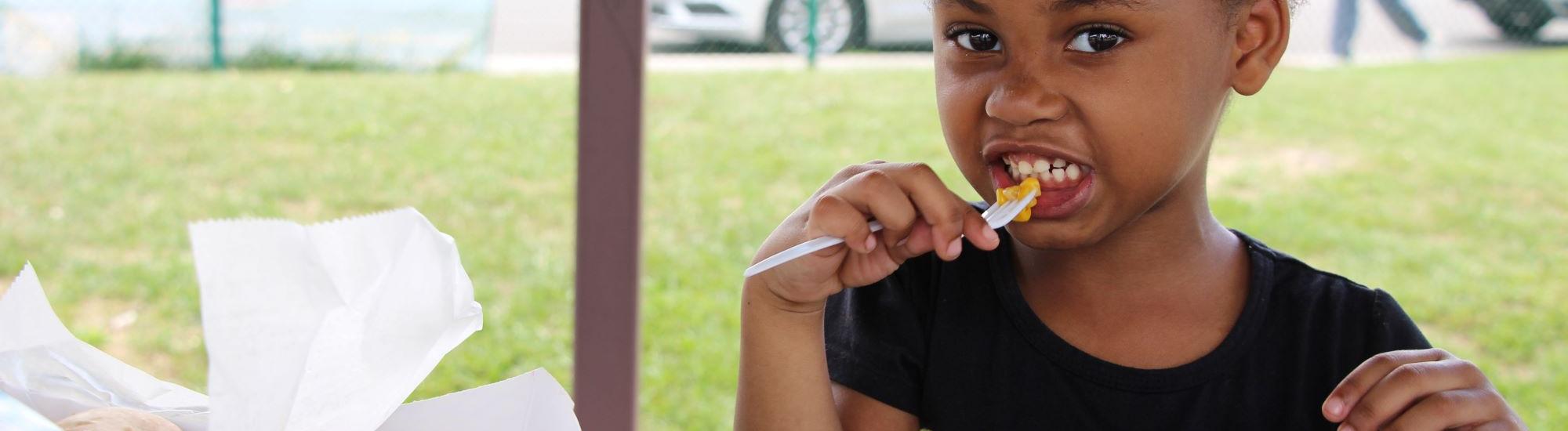 Summer meal participant