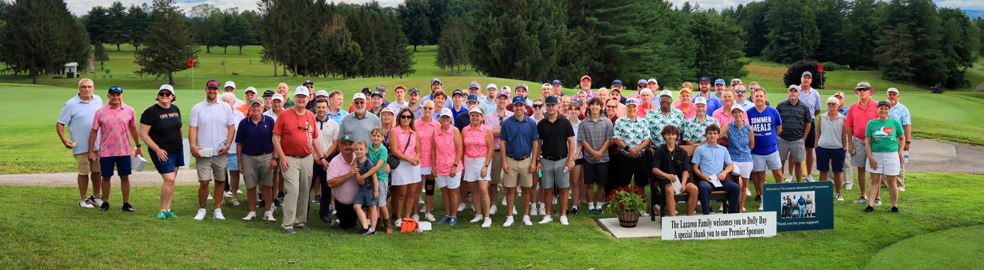 Group of golfers